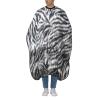 BZAXXQI White Tiger Wildlife Print Hair Cutting Cape,Barber Cape Unisex Hair Cutting Cape Hair Cutting Accessories 66x55 Inch view 1
