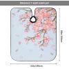 BZAXXQI Japanese Cherry Blossom Pink Hair Cutting Cape,Barber Cape Unisex Hair Cutting Cape Hair Cutting Accessories 66x55 Inch view 3