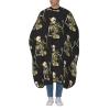BZAXXQI Skull Skeleton Hair Cutting Cape,Barber Cape Unisex Hair Cutting Cape Hair Cutting Accessories 66x55 Inch view 1