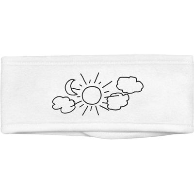 Azeeda 'Sun, Moon & Clouds' Beauty Head Band/Hair Band (HB00023555)