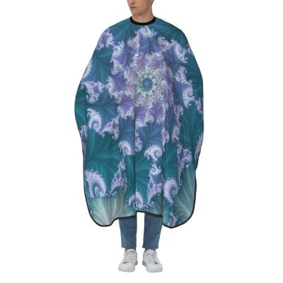 BZAXXQI Floral Mandala Hair Cutting Cape,Barber Cape Unisex Hair Cutting Cape Hair Cutting Accessories 66x55 Inch