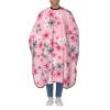 BZAXXQI Floral Flowers Pink Daisies Hair Cutting Cape,Barber Cape Unisex Hair Cutting Cape Hair Cutting Accessories 66x55 Inch view 1