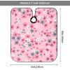 BZAXXQI Floral Flowers Pink Daisies Hair Cutting Cape,Barber Cape Unisex Hair Cutting Cape Hair Cutting Accessories 66x55 Inch view 3