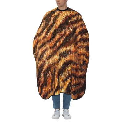 BZAXXQI Tiger Wildlife Print Hair Cutting Cape,Barber Cape Unisex Hair Cutting Cape Hair Cutting Accessories 66x55 Inch