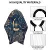 BZAXXQI Gold Mandala Hair Cutting Cape,Barber Cape Unisex Hair Cutting Cape Hair Cutting Accessories 66x55 Inch view 4