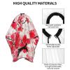 BZAXXQI Cherry Blossoms Hair Cutting Cape,Barber Cape Unisex Hair Cutting Cape Hair Cutting Accessories 66x55 Inch view 4