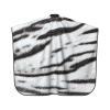 BZAXXQI White Black Tiger Print Animal Hair Cutting Cape,Barber Cape Unisex Hair Cutting Cape Hair Cutting Accessories 66x55 Inch view 2