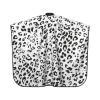 BZAXXQI Black White Leopard Hair Cutting Cape,Barber Cape Unisex Hair Cutting Cape Hair Cutting Accessories 66x55 Inch view 2