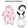 BZAXXQI Pink Flower Cherry Blossom Hair Cutting Cape,Barber Cape Unisex Hair Cutting Cape Hair Cutting Accessories 66x55 Inch view 4