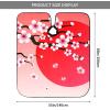 BZAXXQI Pink Cherry Blossom Sunset Hair Cutting Cape,Barber Cape Unisex Hair Cutting Cape Hair Cutting Accessories 66x55 Inch view 3