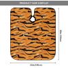 BZAXXQI Tiger Hair Cutting Cape,Barber Cape Unisex Hair Cutting Cape Hair Cutting Accessories 66x55 Inch view 3