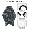 BZAXXQI Animal Deer Hair Cutting Cape,Barber Cape Unisex Hair Cutting Cape Hair Cutting Accessories 66x55 Inch view 4