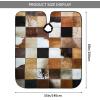 BZAXXQI Cowhide Hair Cutting Cape,Barber Cape Unisex Hair Cutting Cape Hair Cutting Accessories 66x55 Inch view 3