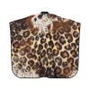 BZAXXQI Cowhide With Leopard Print Hair Cutting Cape,Barber Cape Unisex Hair Cutting Cape Hair Cutting Accessories 66x55 Inch view 2