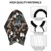 BZAXXQI Japanese Cherry Blossom Hair Cutting Cape,Barber Cape Unisex Hair Cutting Cape Hair Cutting Accessories 66x55 Inch view 4