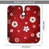 BZAXXQI Red Cherry Blossom Hair Cutting Cape,Barber Cape Unisex Hair Cutting Cape Hair Cutting Accessories 66x55 Inch view 3