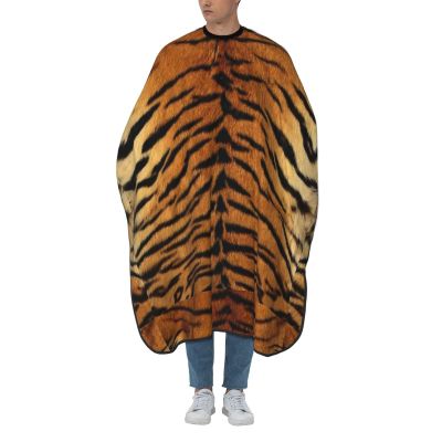 BZAXXQI Tiger Pattern Hair Cutting Cape,Barber Cape Unisex Hair Cutting Cape Hair Cutting Accessories 66x55 Inch