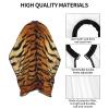 BZAXXQI Tiger Pattern Hair Cutting Cape,Barber Cape Unisex Hair Cutting Cape Hair Cutting Accessories 66x55 Inch view 4