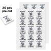 Personalized Tattoos to Prevent Child Lost,Temporary Tattoos with Emegency Call Number Shark 22 inches 30pcs view 3