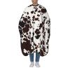 BZAXXQI Cowhide Cow Print Hair Cutting Cape,Barber Cape Unisex Hair Cutting Cape Hair Cutting Accessories 66x55 Inch view 1