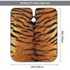 BZAXXQI Tiger Print Hair Cutting Cape,Barber Cape Unisex Hair Cutting Cape Hair Cutting Accessories 66x55 Inch view 2