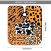 BZAXXQI Leopard Cheetah Tiger Giraffe Cow Print Hair Cutting Cape,Barber Cape Unisex Hair Cutting Cape Hair Cutting Accessories 66x55 Inch view 2