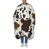 BZAXXQI Cow Cowhide Hair Cutting Cape,Barber Cape Unisex Hair Cutting Cape Hair Cutting Accessories 66x55 Inch view 1