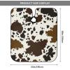 BZAXXQI Cow Cowhide Hair Cutting Cape,Barber Cape Unisex Hair Cutting Cape Hair Cutting Accessories 66x55 Inch view 3