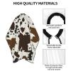 BZAXXQI Cow Cowhide Hair Cutting Cape,Barber Cape Unisex Hair Cutting Cape Hair Cutting Accessories 66x55 Inch view 4