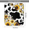 BZAXXQI Cows And Sunflowers Hair Cutting Cape,Barber Cape Unisex Hair Cutting Cape Hair Cutting Accessories 66x55 Inch view 3