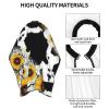 BZAXXQI Cows And Sunflowers Hair Cutting Cape,Barber Cape Unisex Hair Cutting Cape Hair Cutting Accessories 66x55 Inch view 4