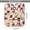 BZAXXQI Cow Print Hair Cutting Cape,Barber Cape Unisex Hair Cutting Cape Hair Cutting Accessories 66x55 Inch view 3