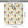 BZAXXQI Highland Cow And Sunflowers Wildflowers Hair Cutting Cape,Barber Cape Unisex Hair Cutting Cape Hair Cutting Accessories 66x55 Inch view 3