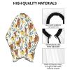 BZAXXQI Highland Cow And Sunflowers Wildflowers Hair Cutting Cape,Barber Cape Unisex Hair Cutting Cape Hair Cutting Accessories 66x55 Inch view 4