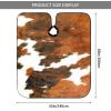 BZAXXQI Cow In Cowhide Hair Cutting Cape,Barber Cape Unisex Hair Cutting Cape Hair Cutting Accessories 66x55 Inch view 3