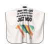 BZAXXQI Cow Print Hair Cutting Cape,Barber Cape Unisex Hair Cutting Cape Hair Cutting Accessories 66x55 Inch view 2