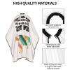 BZAXXQI Cow Print Hair Cutting Cape,Barber Cape Unisex Hair Cutting Cape Hair Cutting Accessories 66x55 Inch view 4