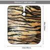 BZAXXQI Tiger Print Hair Cutting Cape,Barber Cape Unisex Hair Cutting Cape Hair Cutting Accessories 66x55 Inch view 3