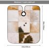 BZAXXQI Cowhide Print Hair Cutting Cape,Barber Cape Unisex Hair Cutting Cape Hair Cutting Accessories 66x55 Inch view 3