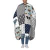 BZAXXQI Funny Cow Plaid Hair Cutting Cape,Barber Cape Unisex Hair Cutting Cape Hair Cutting Accessories 66x55 Inch view 1
