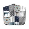 BZAXXQI Funny Cow Plaid Hair Cutting Cape,Barber Cape Unisex Hair Cutting Cape Hair Cutting Accessories 66x55 Inch view 2