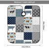 BZAXXQI Funny Cow Plaid Hair Cutting Cape,Barber Cape Unisex Hair Cutting Cape Hair Cutting Accessories 66x55 Inch view 3