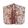 BZAXXQI Cowhide Animal Print Hair Cutting Cape,Barber Cape Unisex Hair Cutting Cape Hair Cutting Accessories 66x55 Inch view 2