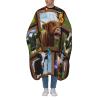 BZAXXQI Cow Plaid Hair Cutting Cape,Barber Cape Unisex Hair Cutting Cape Hair Cutting Accessories 66x55 Inch view 1