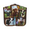 BZAXXQI Cow Plaid Hair Cutting Cape,Barber Cape Unisex Hair Cutting Cape Hair Cutting Accessories 66x55 Inch view 2