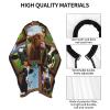 BZAXXQI Cow Plaid Hair Cutting Cape,Barber Cape Unisex Hair Cutting Cape Hair Cutting Accessories 66x55 Inch view 4