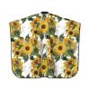 BZAXXQI Sunflowers Hair Cutting Cape,Barber Cape Unisex Hair Cutting Cape Hair Cutting Accessories 66x55 Inch view 2