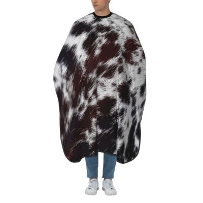 BZAXXQI Cowhide Cow Hair Cutting Cape,Barber Cape Unisex Hair Cutting Cape Hair Cutting Accessories 66x55 Inch