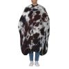 BZAXXQI Cowhide Cow Hair Cutting Cape,Barber Cape Unisex Hair Cutting Cape Hair Cutting Accessories 66x55 Inch view 1