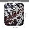 BZAXXQI Cowhide Cow Hair Cutting Cape,Barber Cape Unisex Hair Cutting Cape Hair Cutting Accessories 66x55 Inch view 3